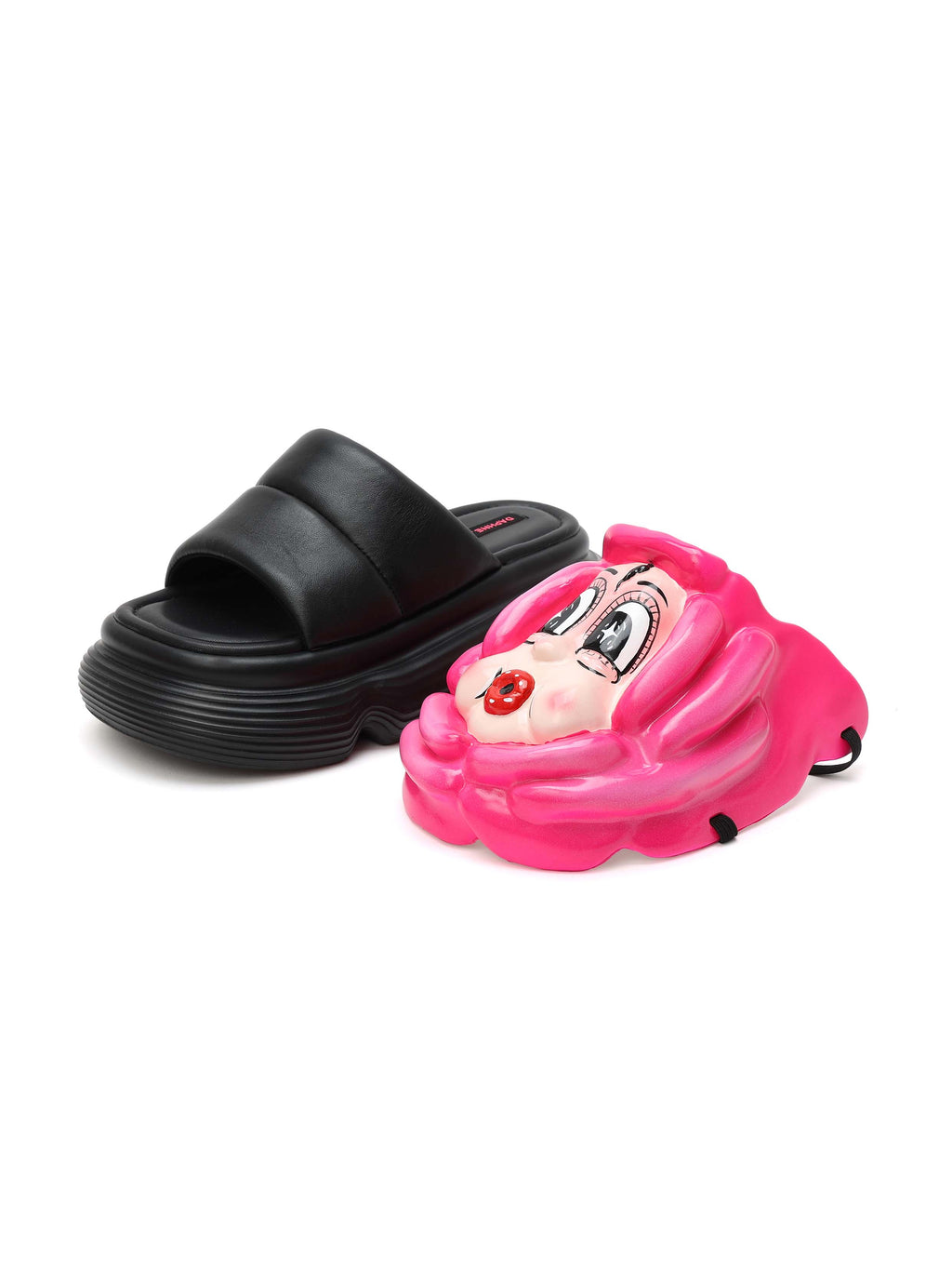 DAPHNE.LAB × QIURUI DU | Detachable Mask Slides Pink