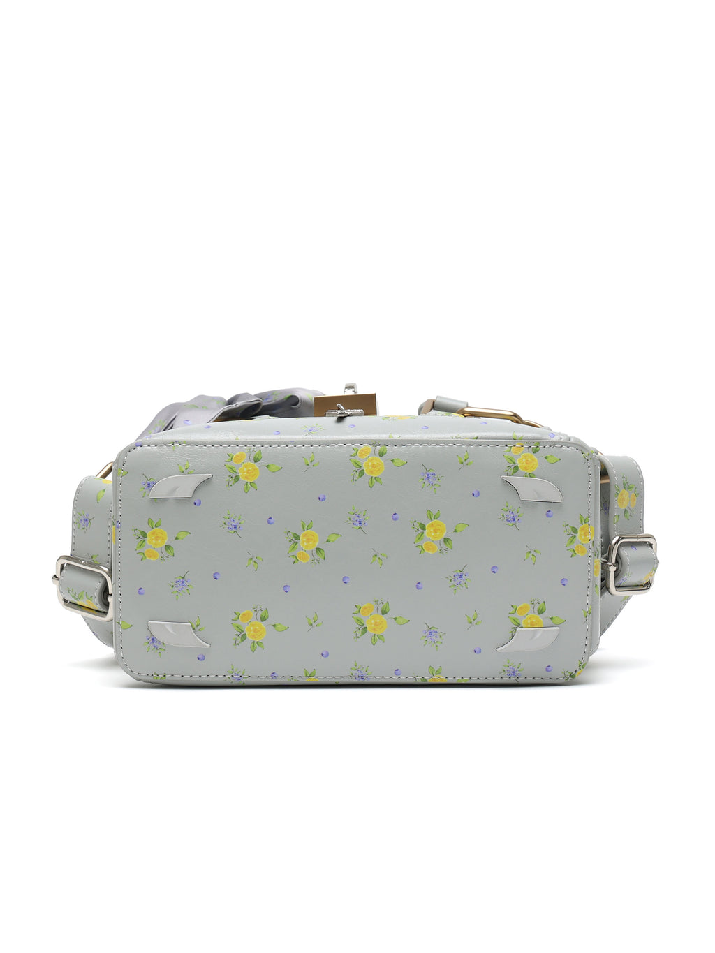CALYPSO Padlock Boston Bag Gray