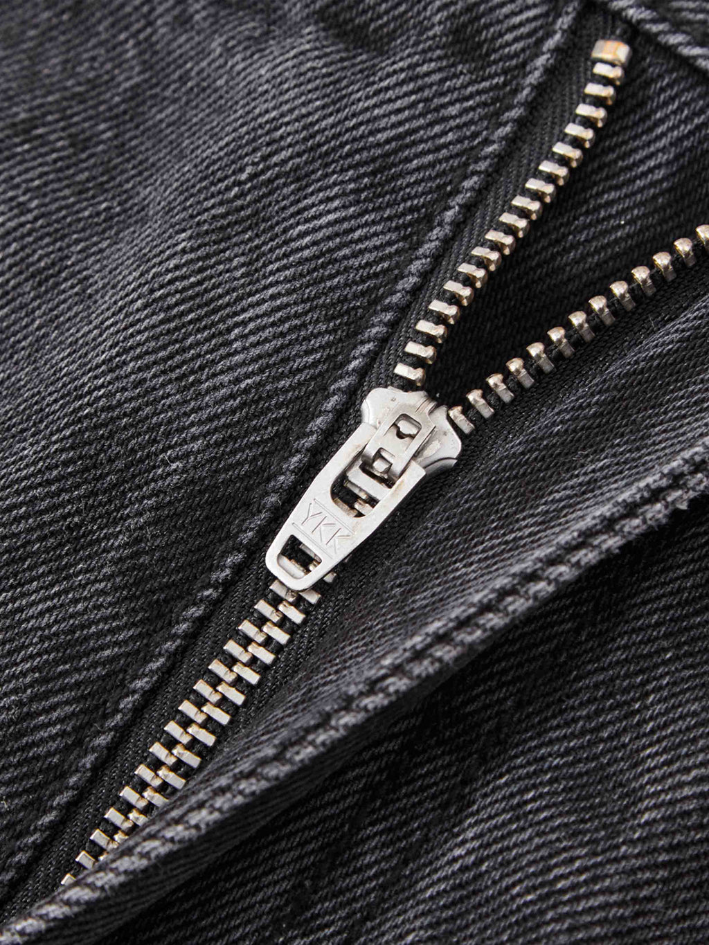 Studded Denim Mini Skirt Black Wash