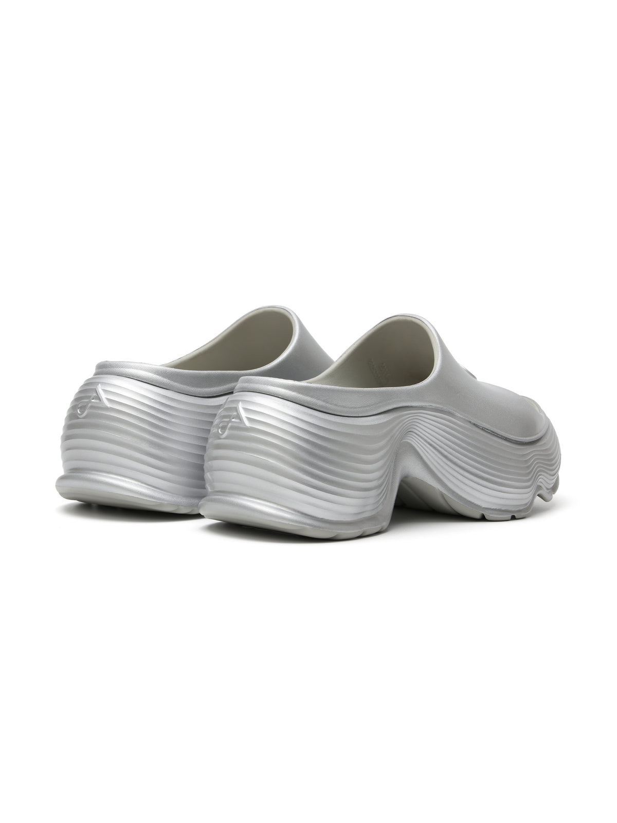 KYMA Wave Platform Slides Silver