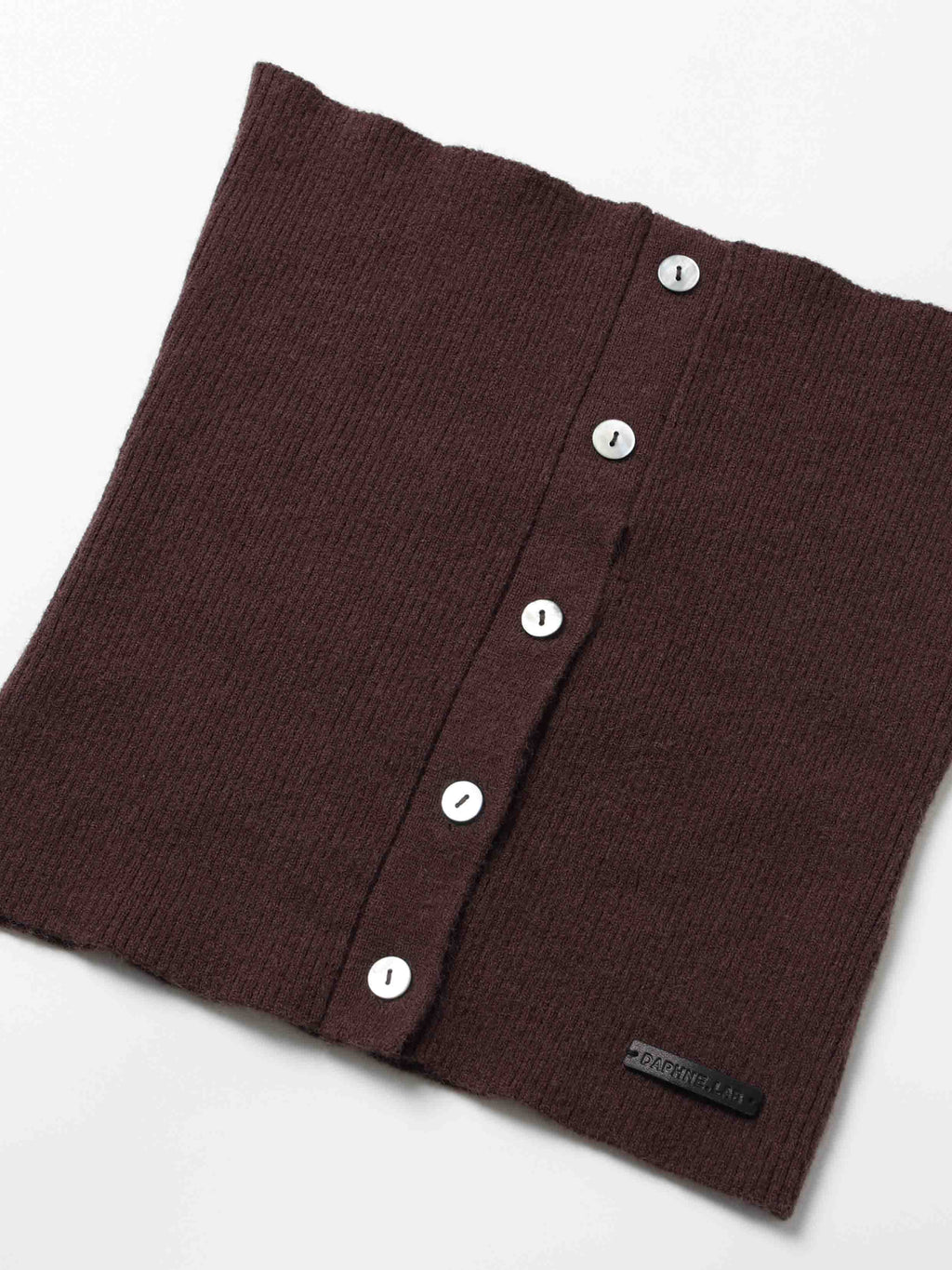 Layered Turtleneck Knit Corset Top