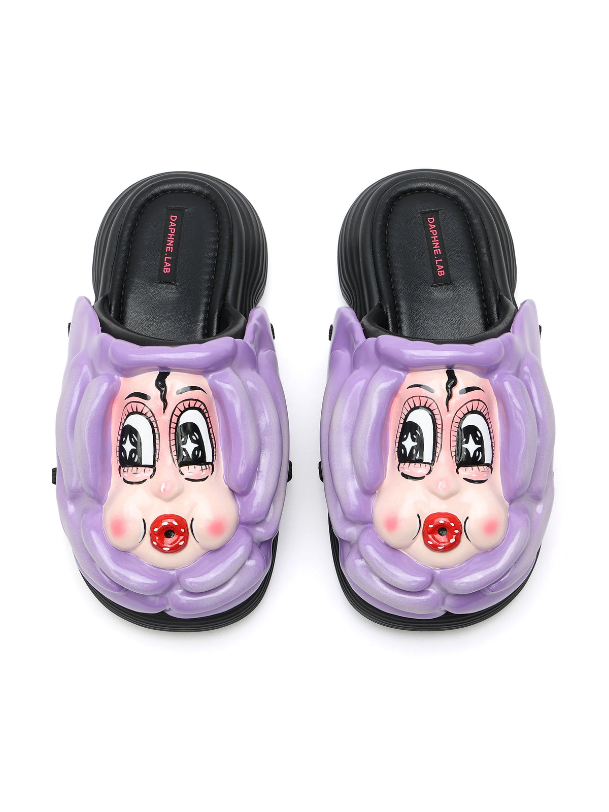 DAPHNE.LAB × QIURUI DU | Detachable Mask Slides Purple