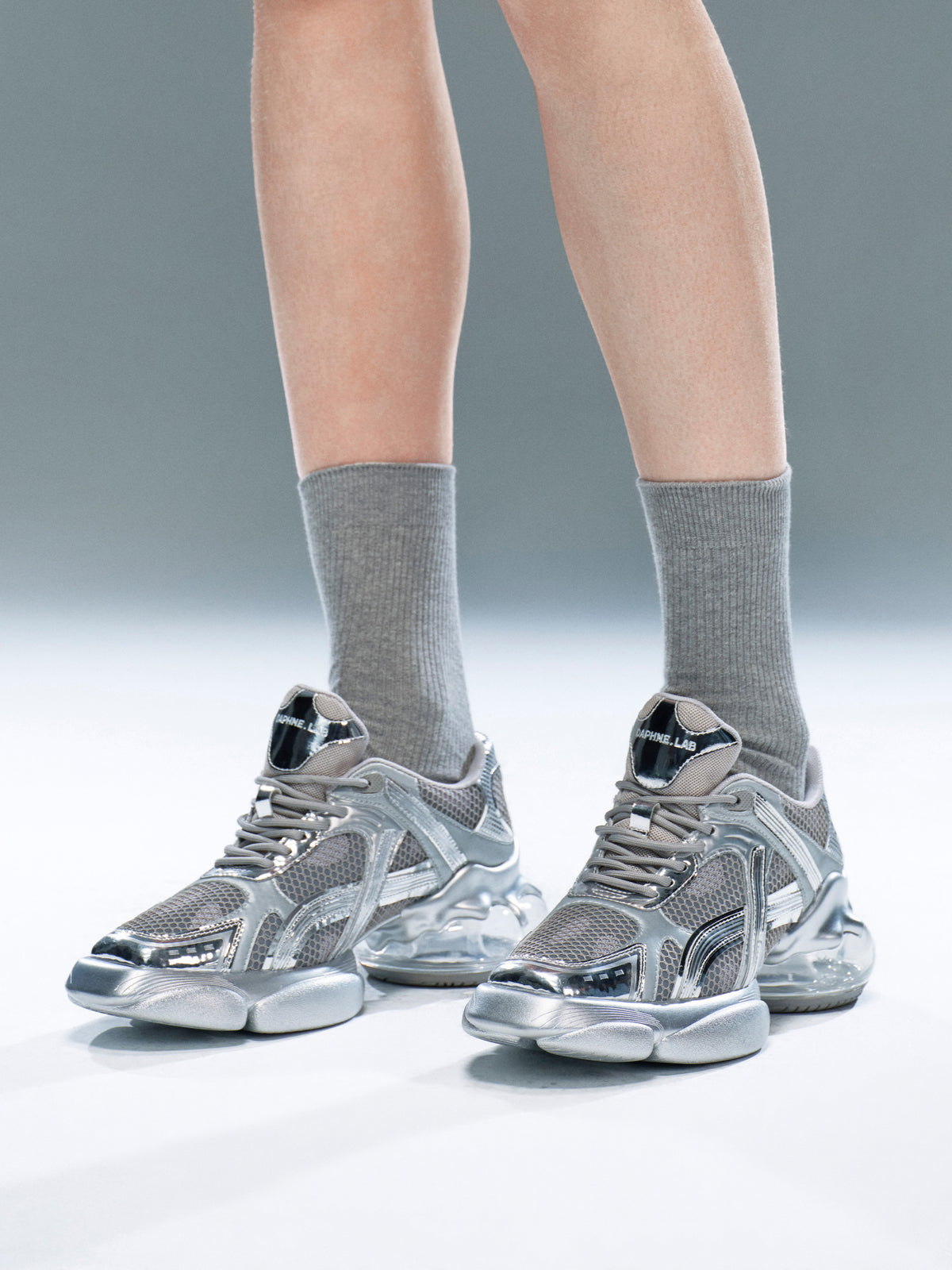 ECHO Tech Runner Sneakers Silber