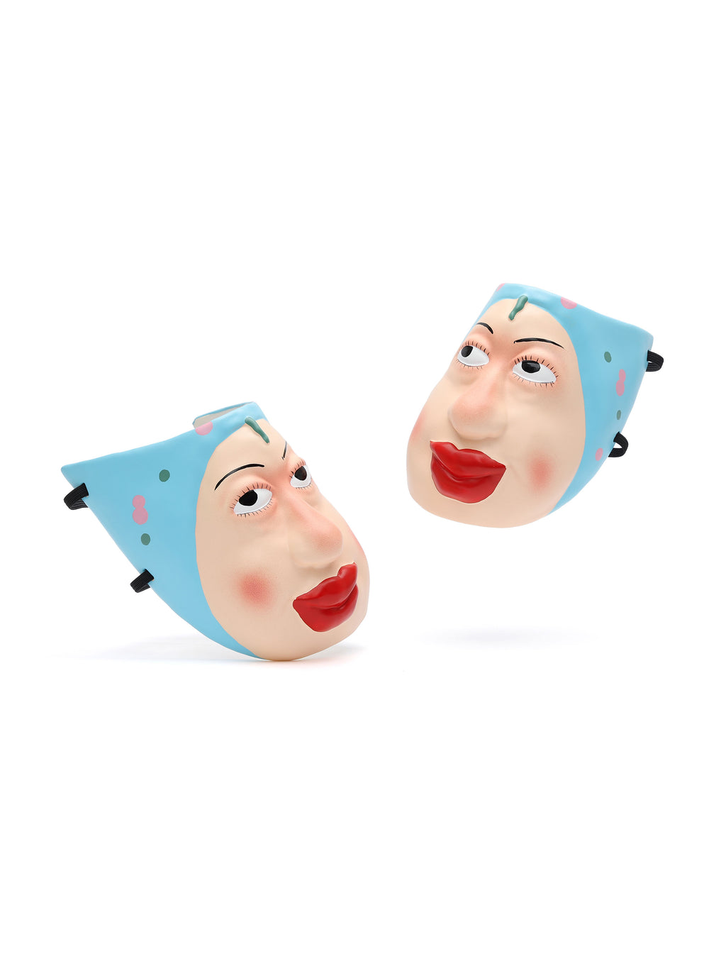DAPHNE.LAB × QIURUI DU | Detachable Mask Slides Blue
