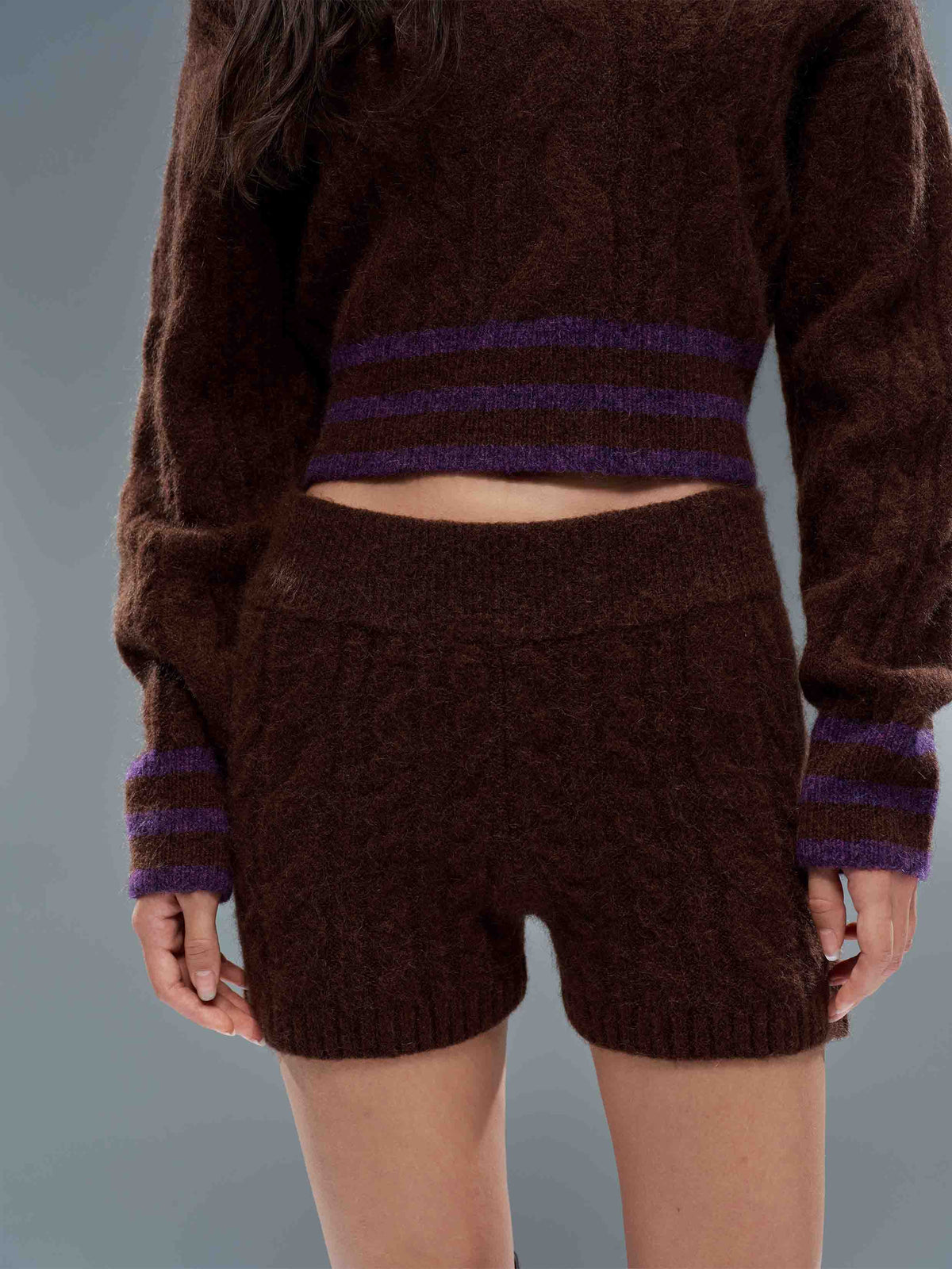 Cable Knit Shorts