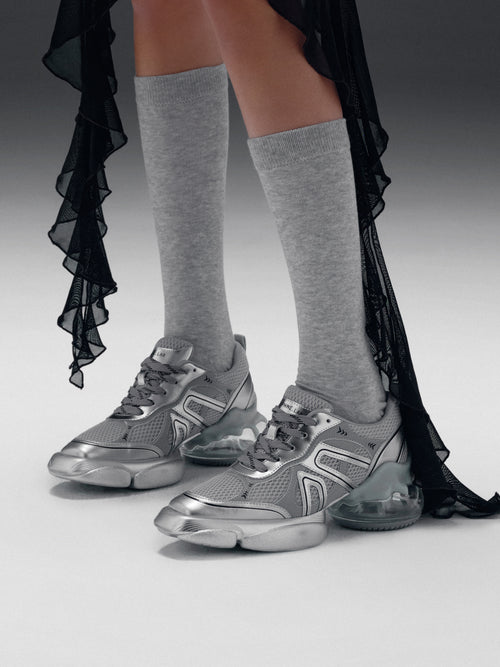 AELLA Tech Runner Sneakers Silber