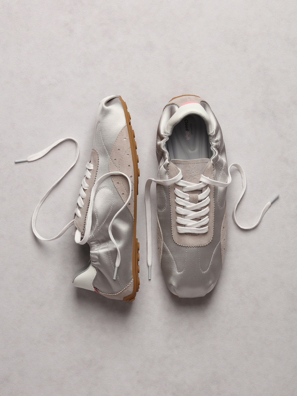 Cloud Soft™ AURA Retro Trainers Mist Gray