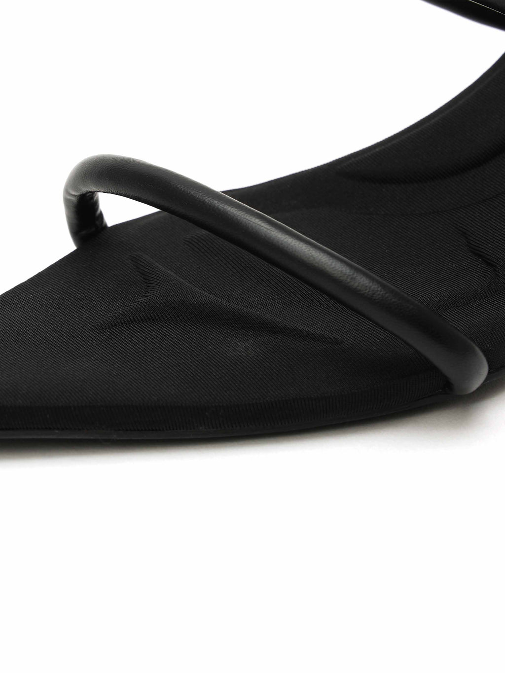 HEMERA 3D-Printed Heel Strappy Sandals Black