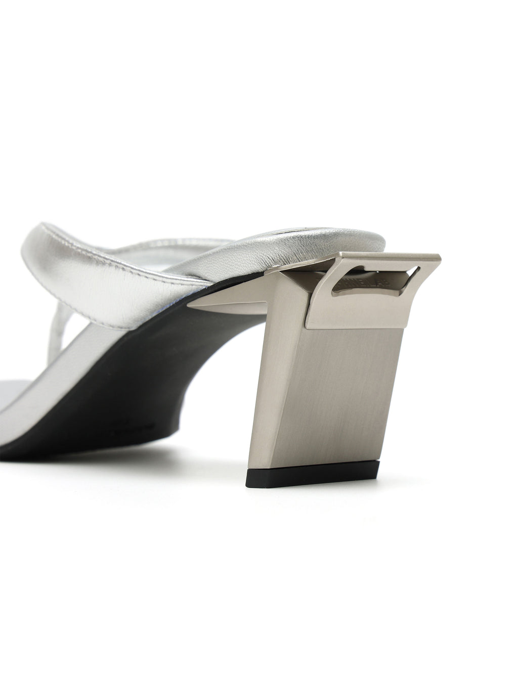 DORIS Opener Heel Thong Sandals Silver