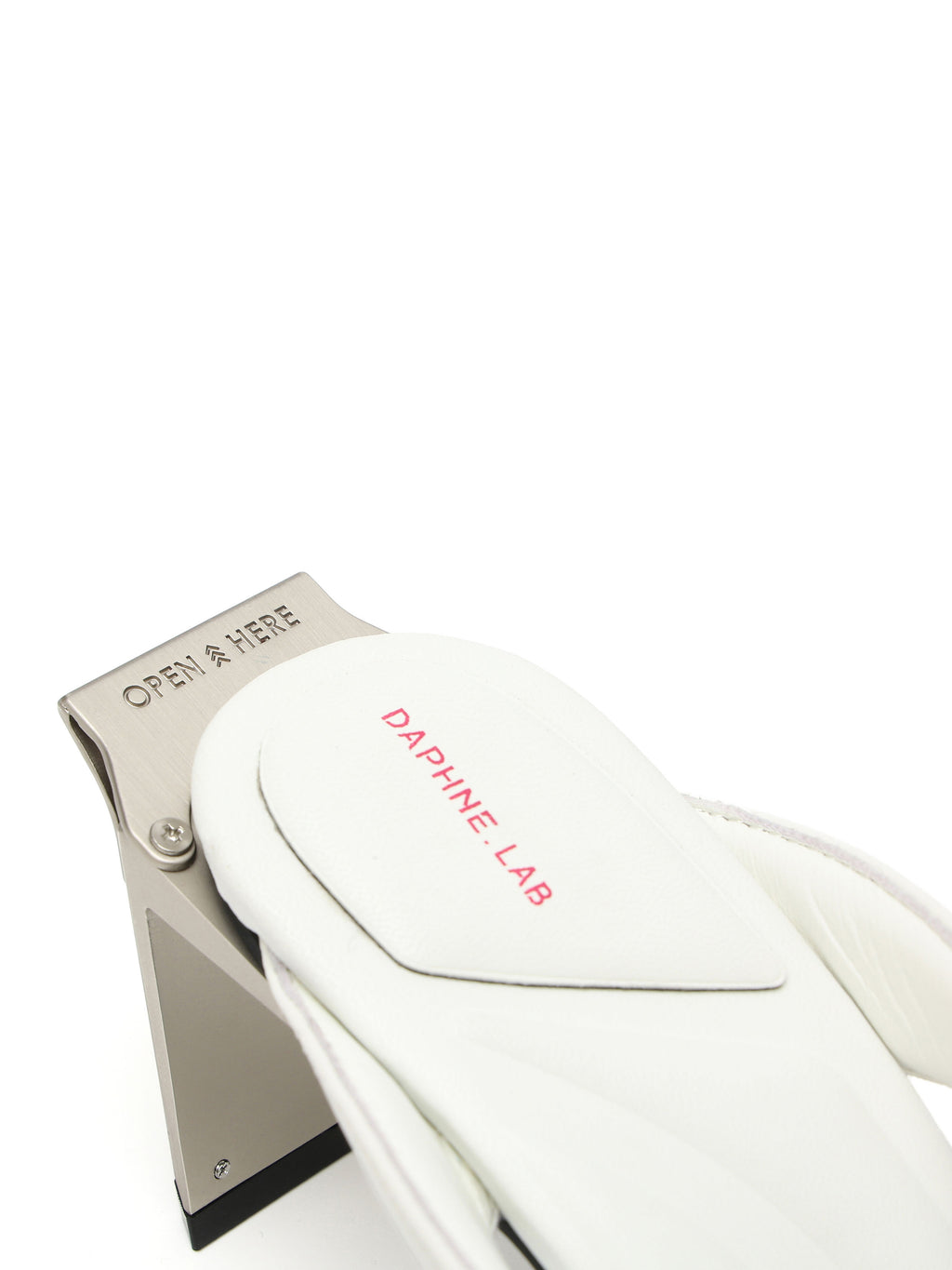 DORIS Opener Heel Thong Sandals Ivory White