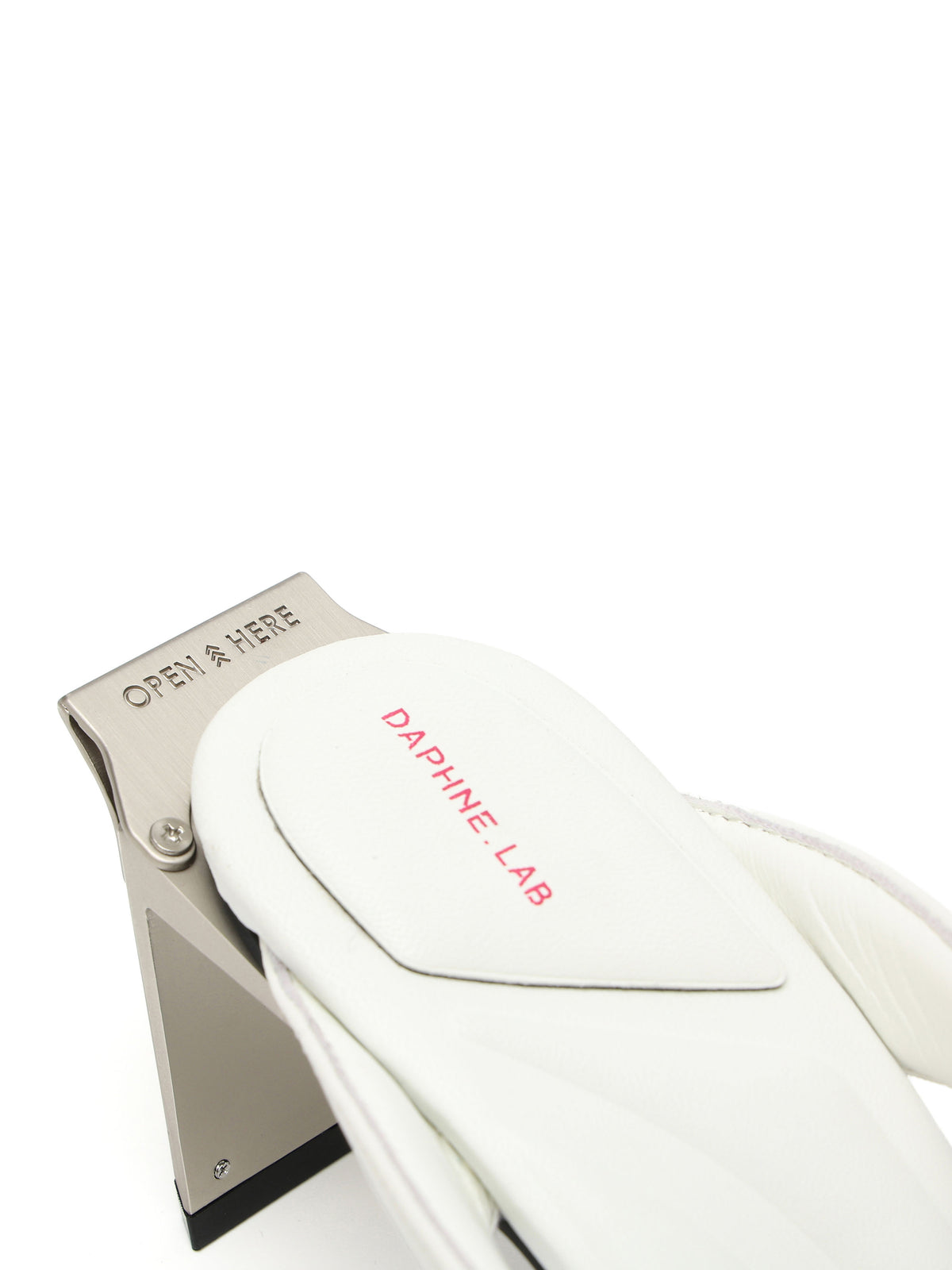 DORIS Opener Heel Thong Sandals Ivory White