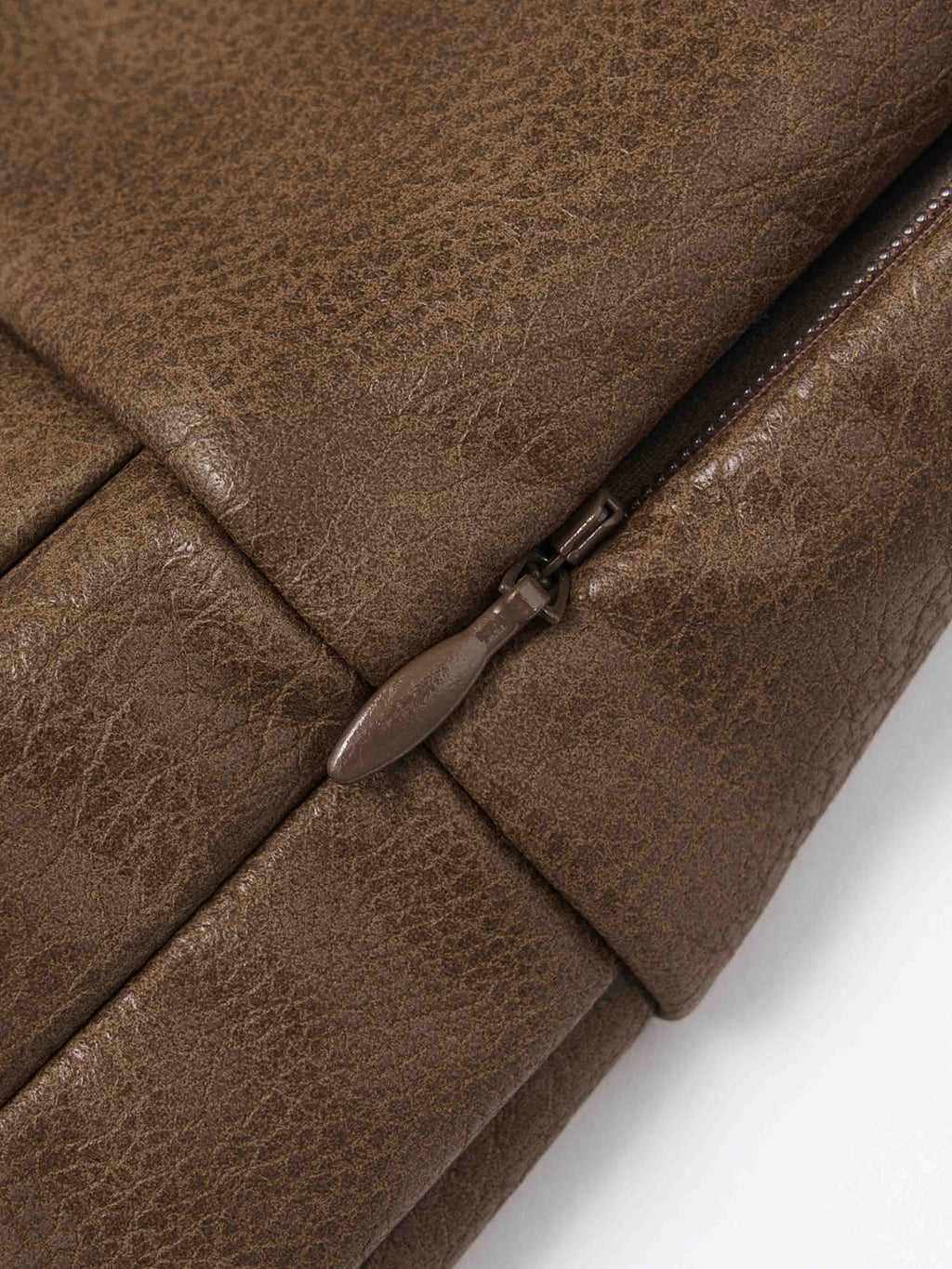 Studded Low-Rise Pleated Mini Skirt Cocoa Brown