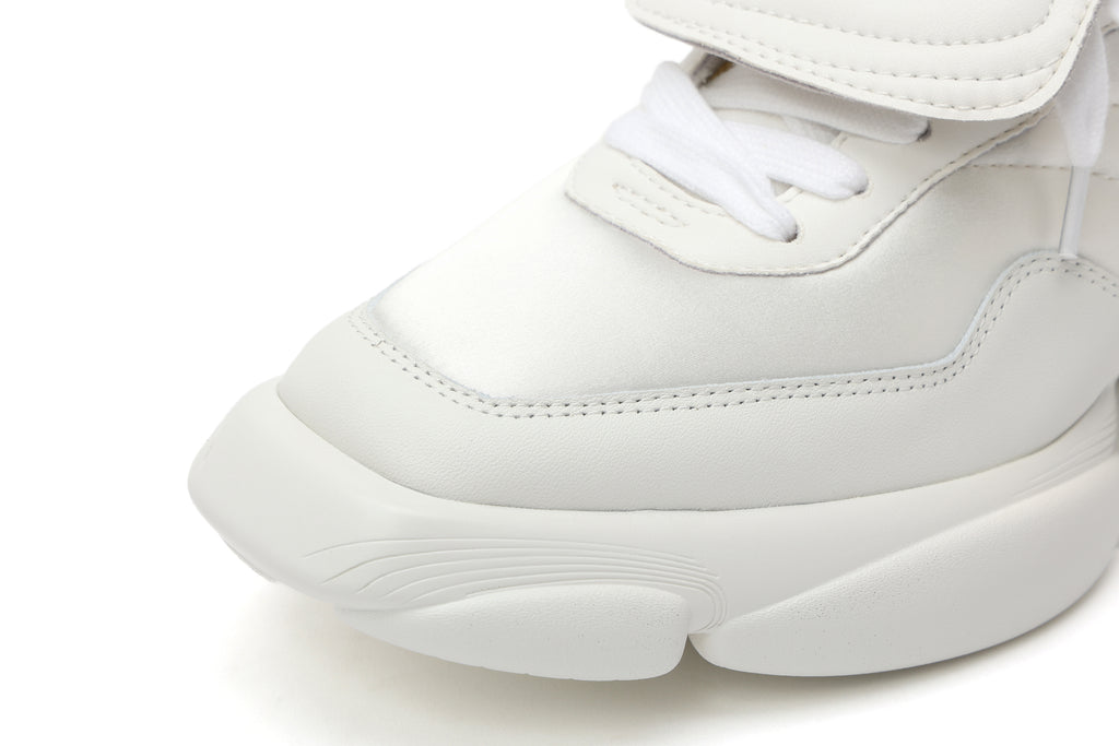 EOS Fold-Over Tongue Sneakers White