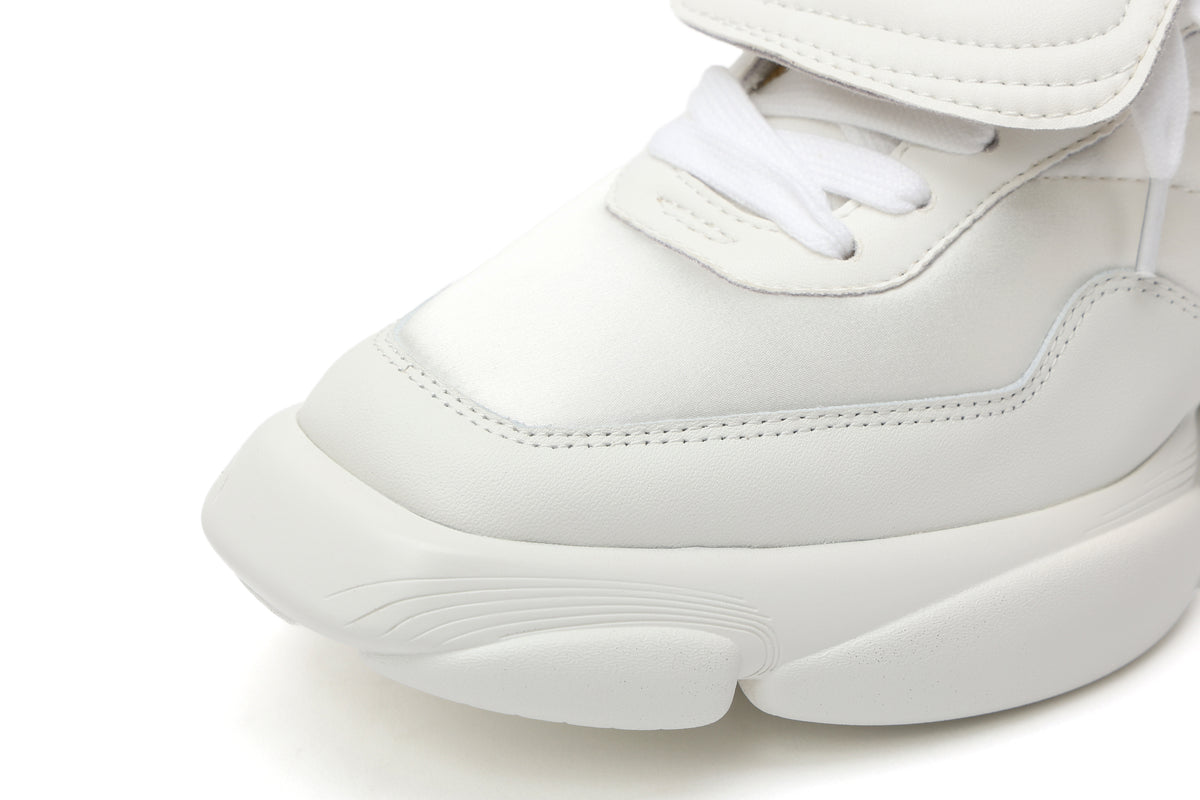 EOS Fold-Over Tongue Sneakers White