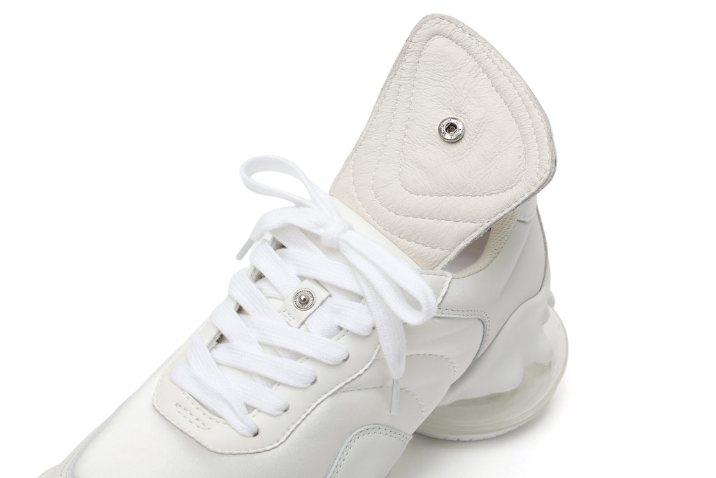 EOS Fold-Over Tongue Sneakers White